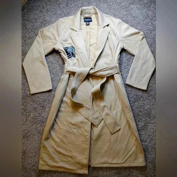 Human Nation Unity heavyweight Fleece Long Coat - Picture 2 of 13